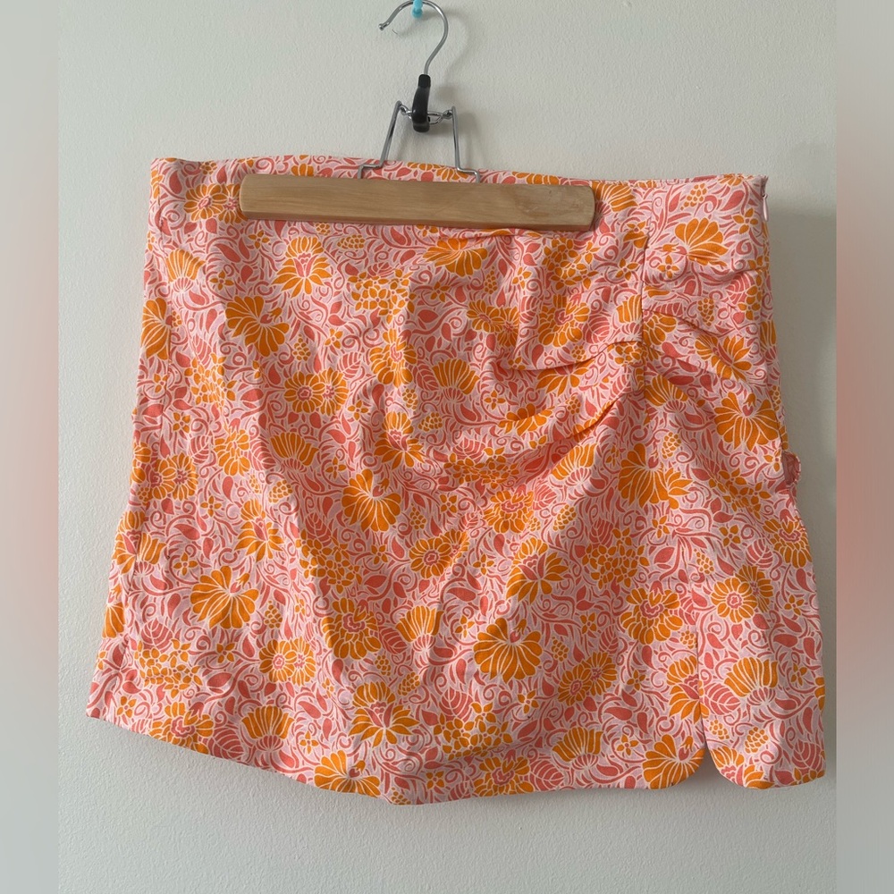 🦋Zara Linen/Cotton Blend Skirt (FLAW)